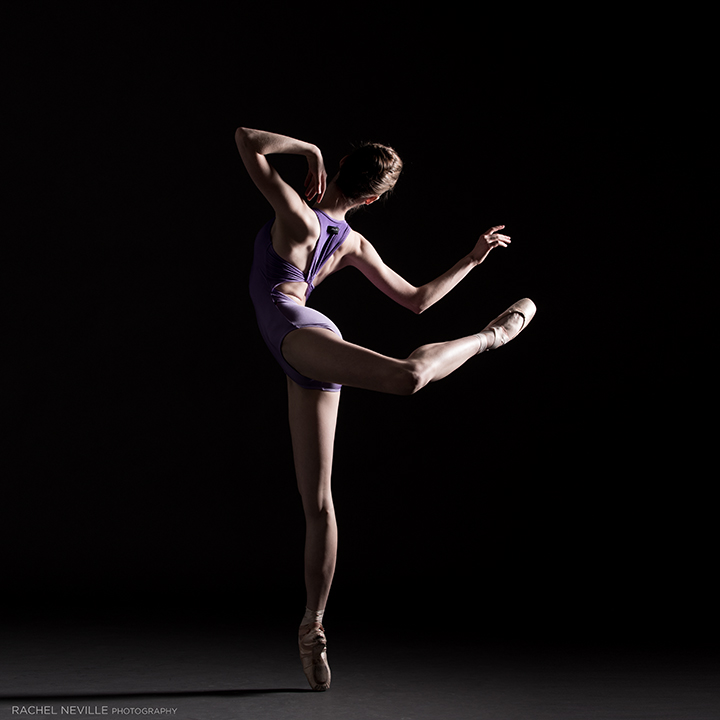 back attitude purple leotard sports back photo rachel neville